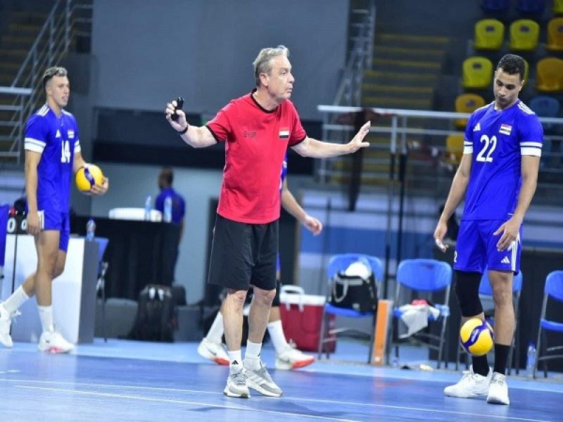 معسكر دولي لمنتخب الطائرة في سلوفينيا استعدادًا لبطولة العالم
