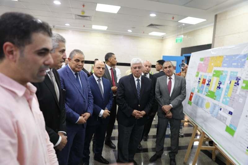 وزير التعليم العالي يفتتح مشروعات بجامعة كفر الشيخ.. صور