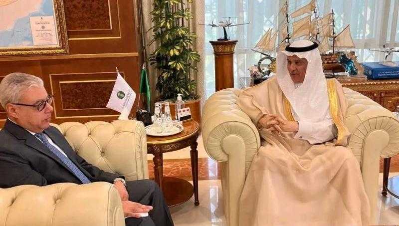 السفير المصري بالرياض يبحث مع وزير البيئة والمياه السعودي سبل تحسين كفاءة استخدام الموارد المائية