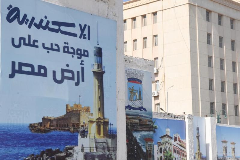 تطوير الميادين وشاطئ لذوي الهمم في احتفالات الإسكندرية بالعيد القومي