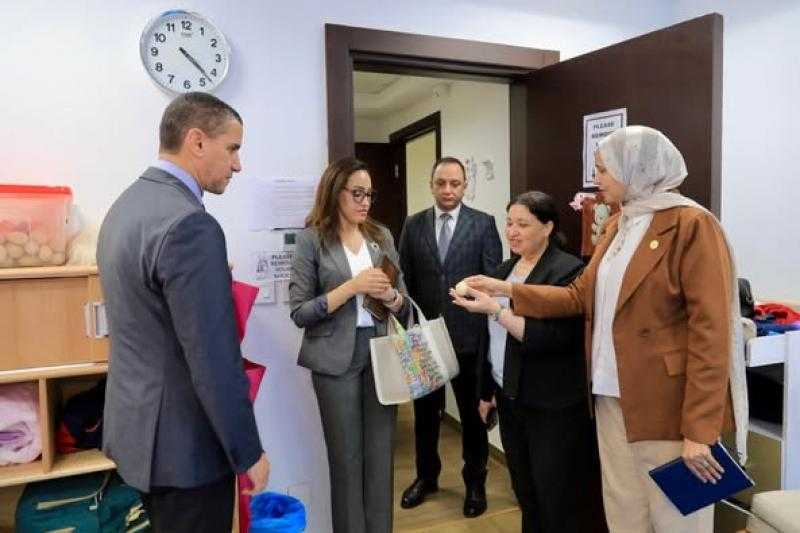 نائبة وزيرة التضامن تبحث مع سفير مصر باليابان تعزيز التعاون فى ملف تنمية الطفولة المبكرة