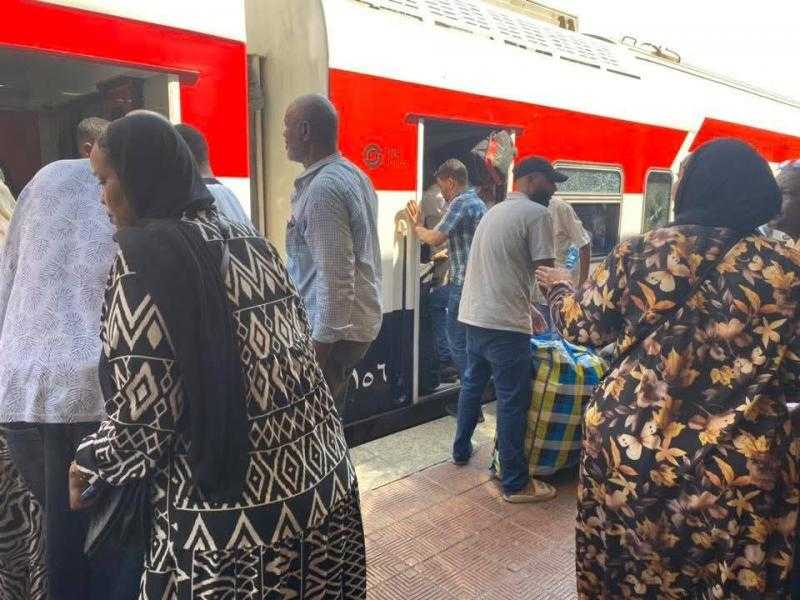 رحلة إنسانية جديدة.. القطار الثاني يغادر القاهرة اليوم لإعادة السودانيين إلى وطنهم