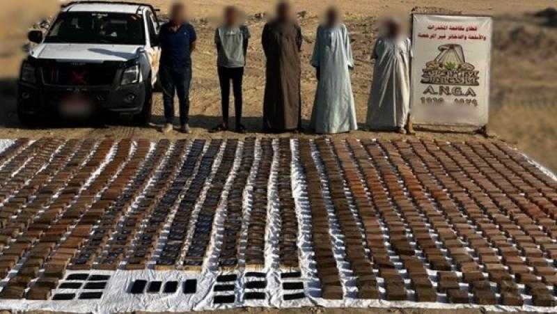 حبس تشكيل عصابي متهم بمحاولة ترويج مخدرات بقيمة 100 مليون جنيه