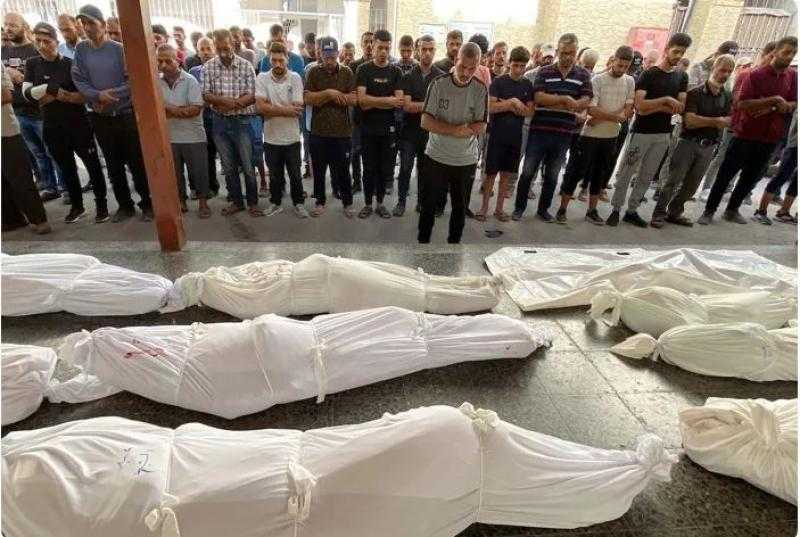 استشهاد 3 فلسطينيين جراء استهداف الاحتلال خيمة نازحين