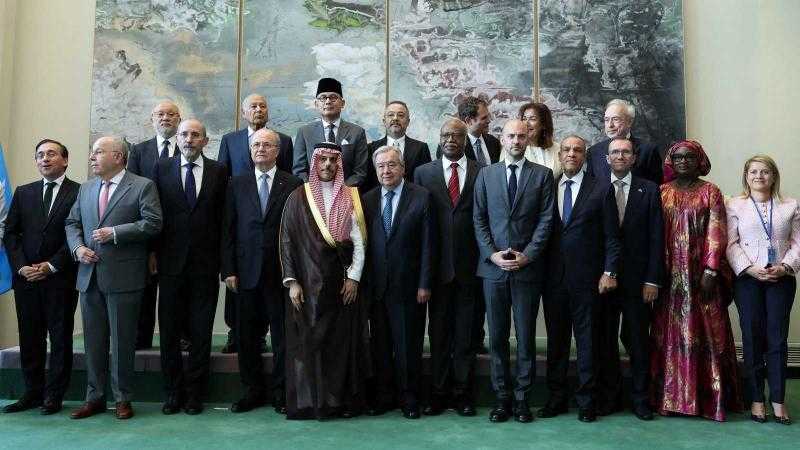 مؤتمر «حل الدولتين» يؤكد الدعم الدولي لحل الدولتين والتخطيط والتنسيق لتنفيذه