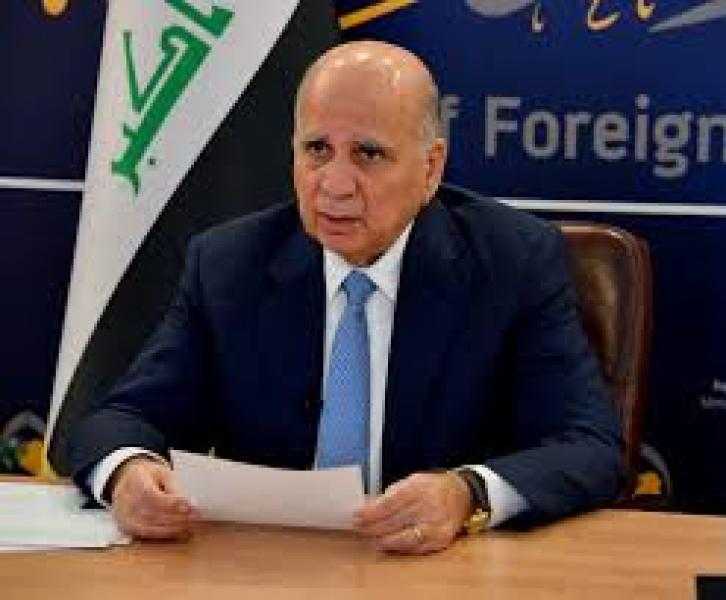 وزير الخارجية العراقي: نؤيد كل الجهود الدولية والإقليمية لدعم القضية الفلسطينية
