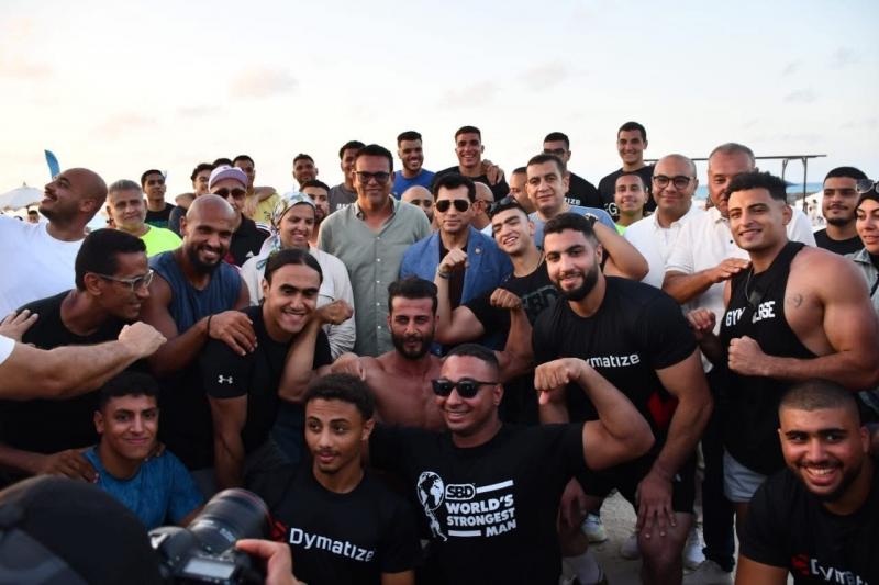وزير الرياضة يشهد بطولة ”سترونج مان” الدولية بالعلمين بمشاركة 2000 لاعب .. وتألق أبطال ذوي الهمم