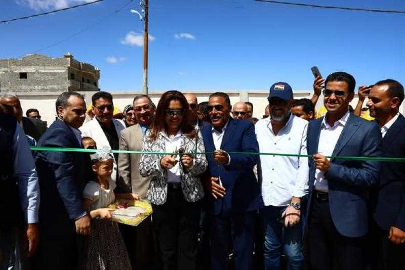 بتكلفة 35 مليون جنيه.. وزيرة التنمية المحلية ومحافظ مطروح يفتتحان مجزر مدينة الحمام المطور