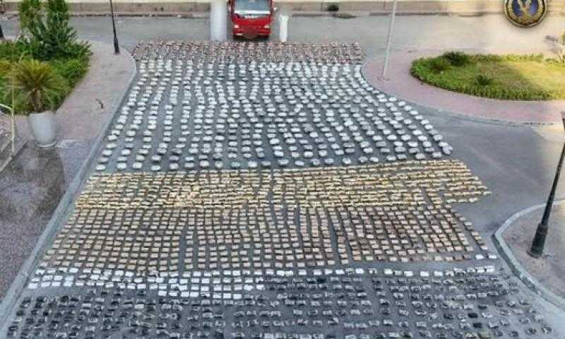 ”الداخلية” تحبط محاولة لجلب كميات من المخدرات قيمتها 310 ملايين جنيه