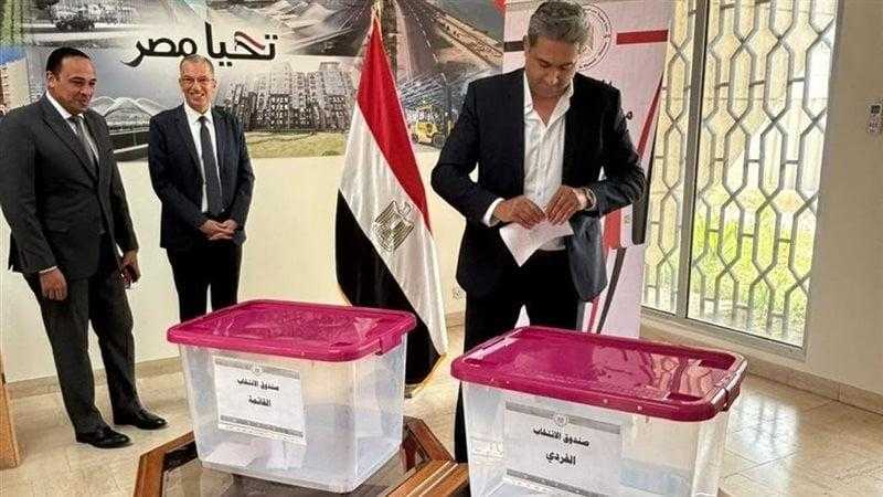 البعثة الدولية للمنظمة العربية لحقوق الإنسان تتابع انتخابات مجلس الشيوخ في 7 محافظات