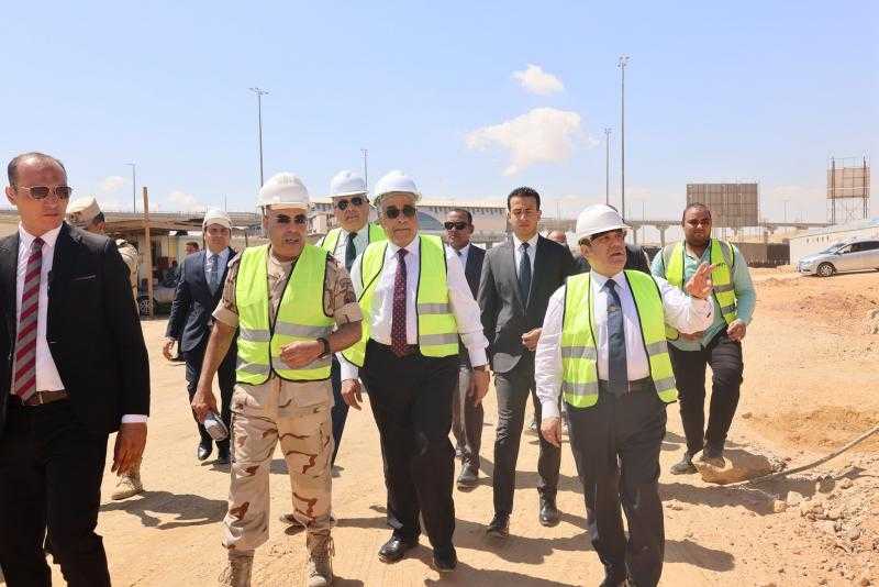 وزير العدل يتفقد مشروع مدينة العدالة بالعاصمة الإدارية الجديدة.. صور