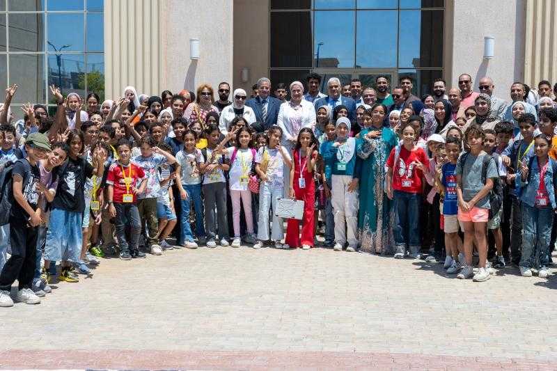السنباطي تشارك في مؤتمر لتأهيل خريجي المؤسسات الإيوائية.. وتشيد بمبادرة ”جامعة الطفل التكنولوجية”