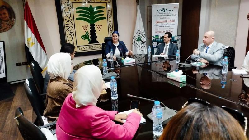 رئيسة المجلس القومي للطفولة والأمومة تلتقي وفد من الاتحاد المصري للكيانات الشبابية