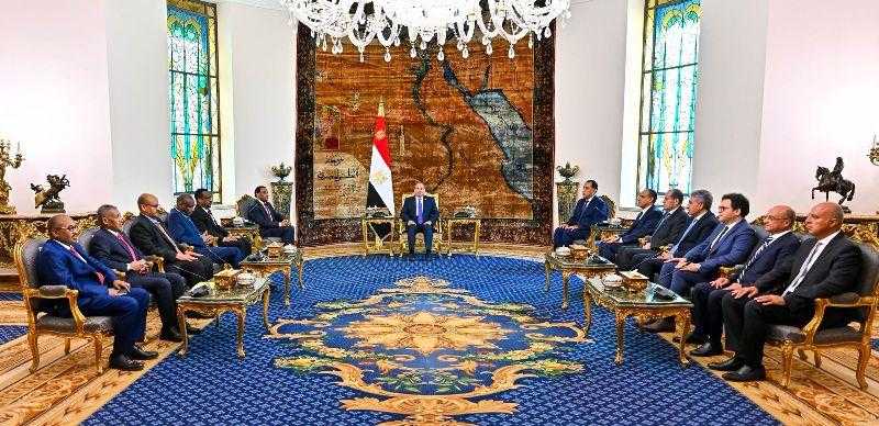الرئيس السيسي يُشدد على دعم مصر الكامل للجهود الرامية لتحقيق الأمن والاستقرار في السودان