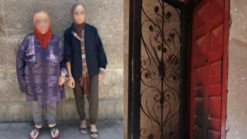 الداخلية تكشف ملابسات فيديو باب مشتعل بالطالبية: خلافات جيرة وراء الواقعة والمتهمتان اعترفتا