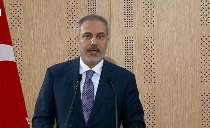 وزير خارجية تركيا: أي محاولة لتهجير الفلسطينيين في حكم العدم وستفشل