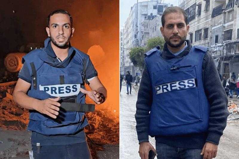”الصحفيين الفلسطينيين” تدين اغتيال الشريف وقريقع على أيدى الاحتلال الإسرائيلي