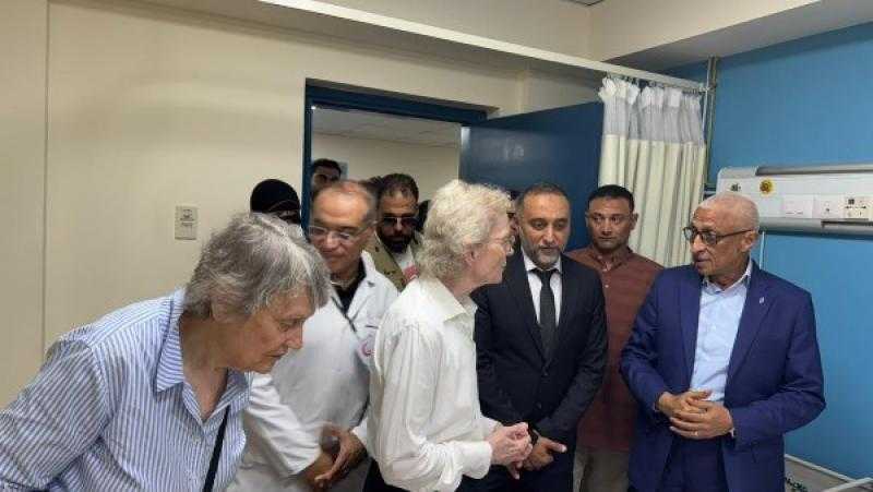 الصحة تنظم زيارة لوفد «الحكماء» لتفقد الخدمات الطبية للمرضى الفلسطينيين بمستشفى العريش