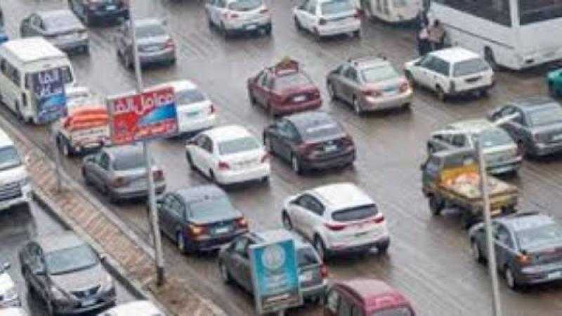 كثافات مرورية.. حالة شوارع وميادين القاهرة والجيزة اليوم