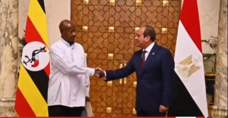 الرئيس السيسي ونظيره الأوغندي يشهدان التوقيع على عدد من مذكرات التفاهم