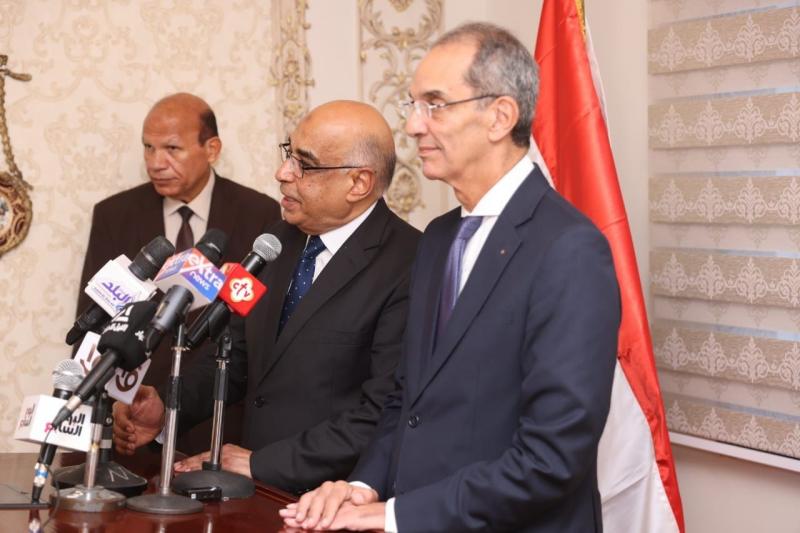 وزيرا العدل والاتصالات يطلقان منظومة التقاضي عن بُعد في الدعاوى الجنائية| صور