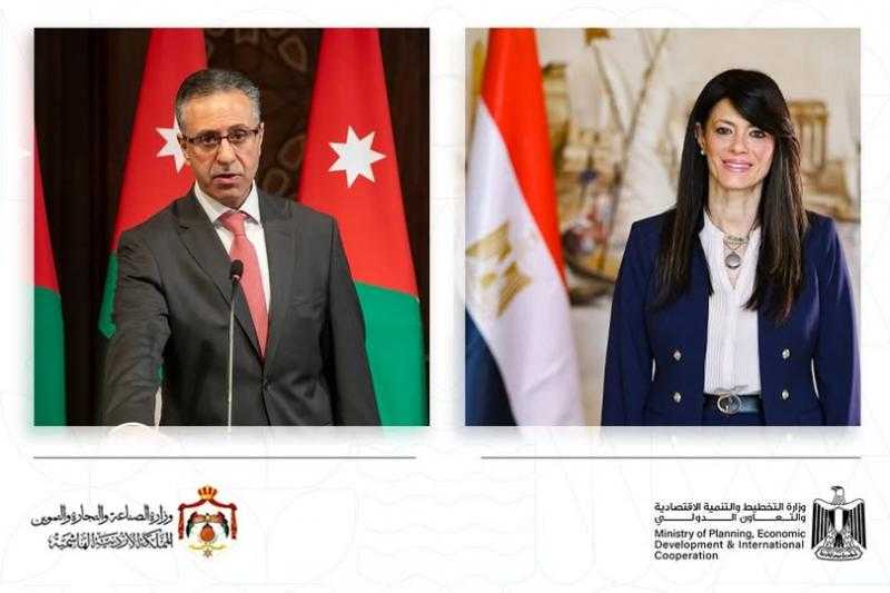المشاط توجه الشكر لوزير الصناعة الأردني على التنسيق والمتابعة المستمرة لإتمام فعاليات اللجنة العليا المشتركة