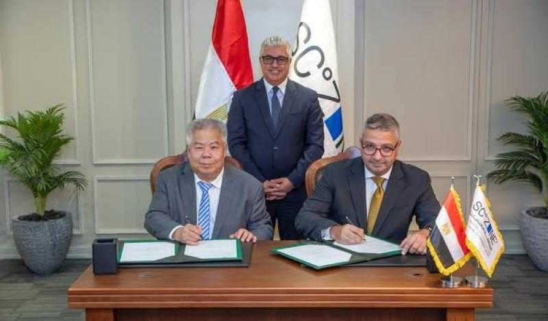 باستثمارات 85 مليون دولار أمريكي.. اقتصادية قناة السويس توقع مشروع ”جيانغسو زيونج” الصينية