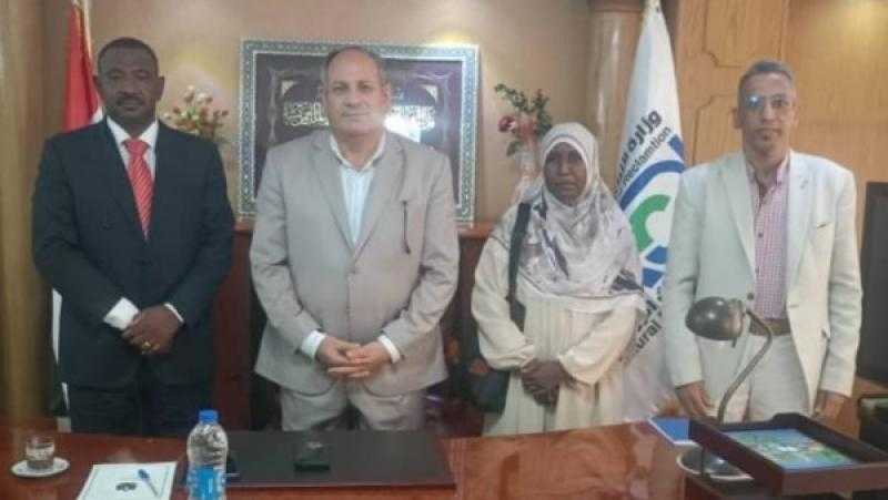 مصر والسودان تبحثان استخدام التقنيات الحديثة لاستنباط محاصيل تقاوم التغيرات المناخية