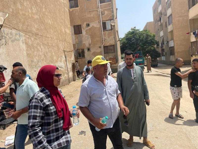 جهاز الشيخ زايد يشن حملة مكبرة لضبط الأسواق وإزالة الإشغالات