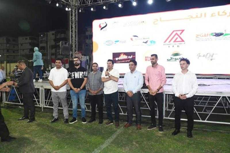 وزير الشباب ومحافظ بورسعيد يشاركان ”بشبابها” ثاني حفلات ”ليالي بشبابها” الصيفية