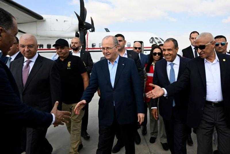 وصول رئيس الوزراء الفلسطيني ووزير الخارجية على رأس وفد رفيع المستوى إلى مدينة العريش