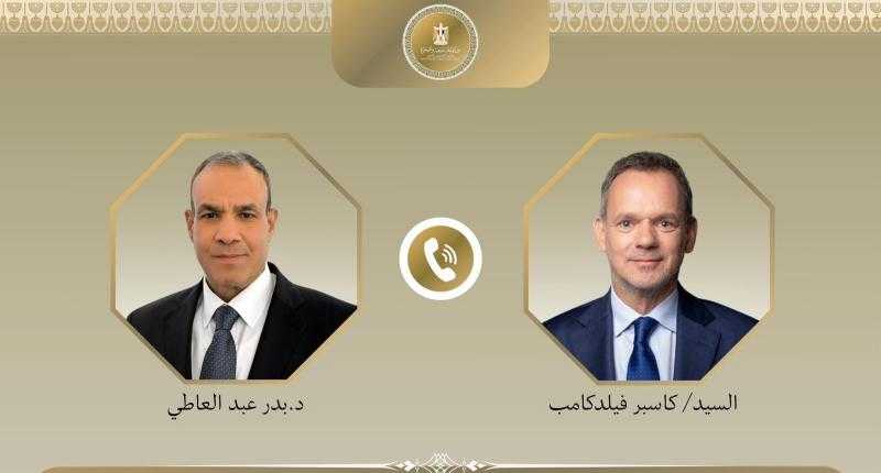 وزير الخارجية يبلغ نظيره الهولندى بالاستياء البالغ من حادث الاعتداء على مبنى السفارة المصرية بلاهاي