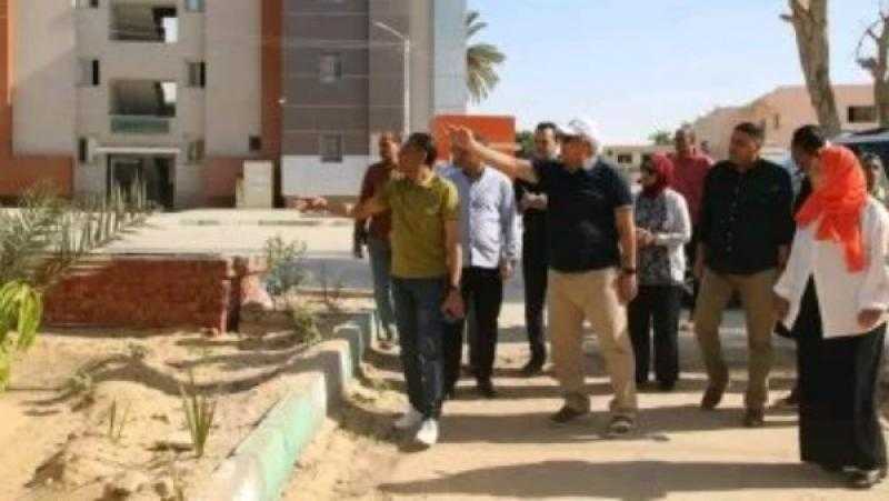 محافظ الوادى الجديد يتابع جاهزية مقر بيوت الطلبة للعام الدراسي الجديد