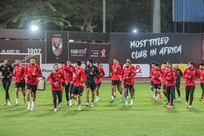 على ملعب التتش.. الأهلي يواصل تدريباته استعدادا لمواجهة المحلة