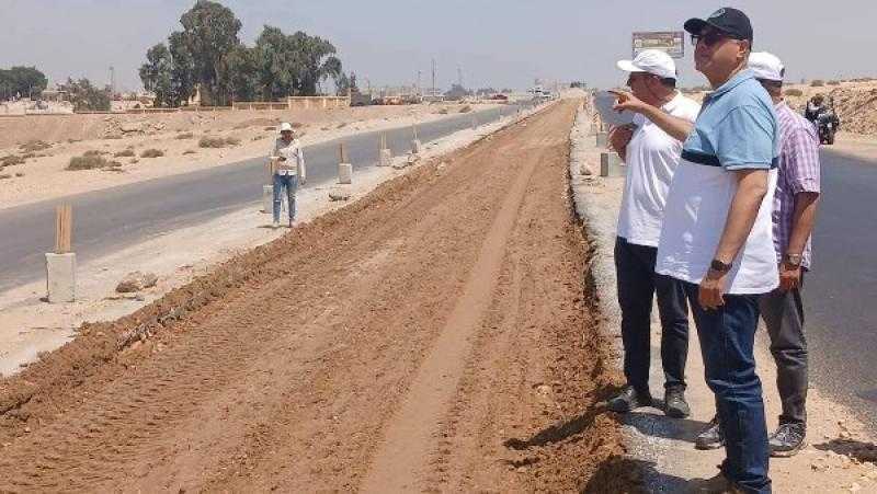 محافظ القليوبية: طريق السلام _ الخانكة سيحدث نقلة نوعية في السيولة المرورية