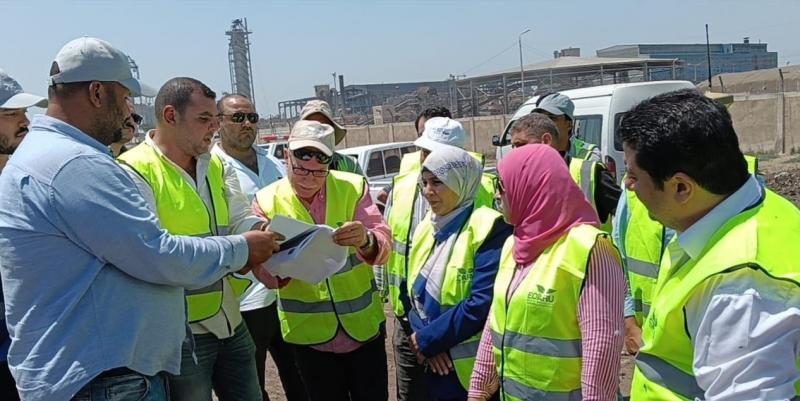 محافظ الدقهلية يتابع أعمال تشغيل المدفن الصحي بقلابشو وأداء شركة إيكارو