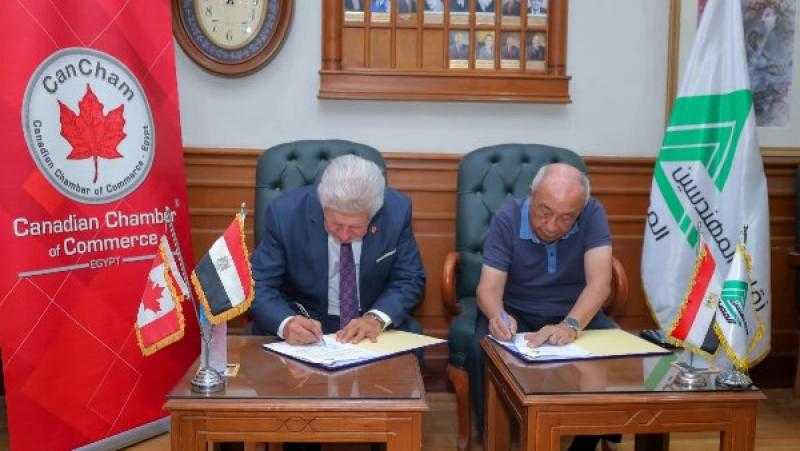 نقابة المهندسين توقع بروتوكول تعاون مع الغرفة التجارية الكندية