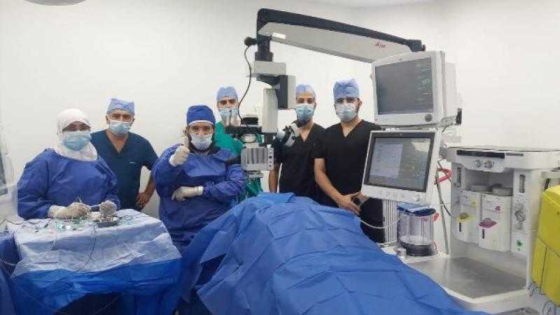 التأمين الصحي تعلن بدء إجراء عمليات إصلاح عيوب الشبكية بمستشفى المقطم