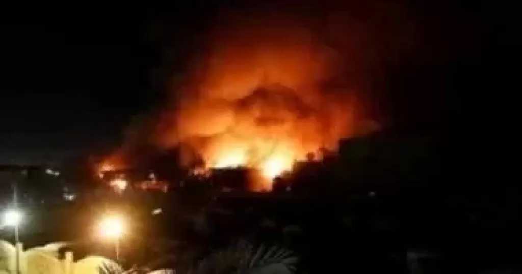 إصابة سيدتين و4 أطفال بحروق في انفجار أسطوانة بمطروح