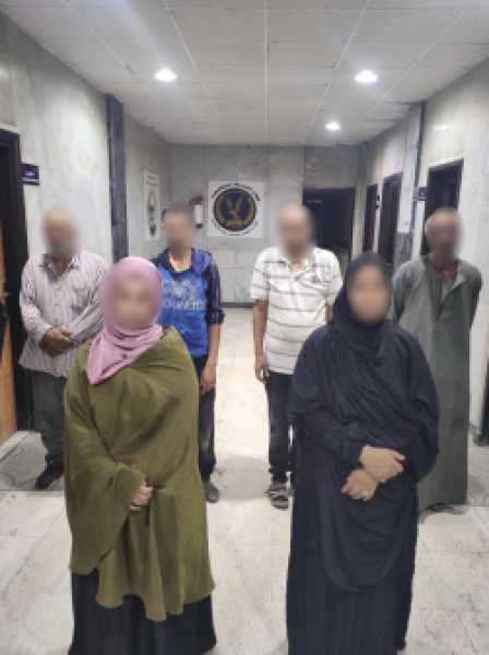 ضبط 6 أشخاص يستغلون 17 طفلا في أعمال التسول بمدينة الشروق والتجمع