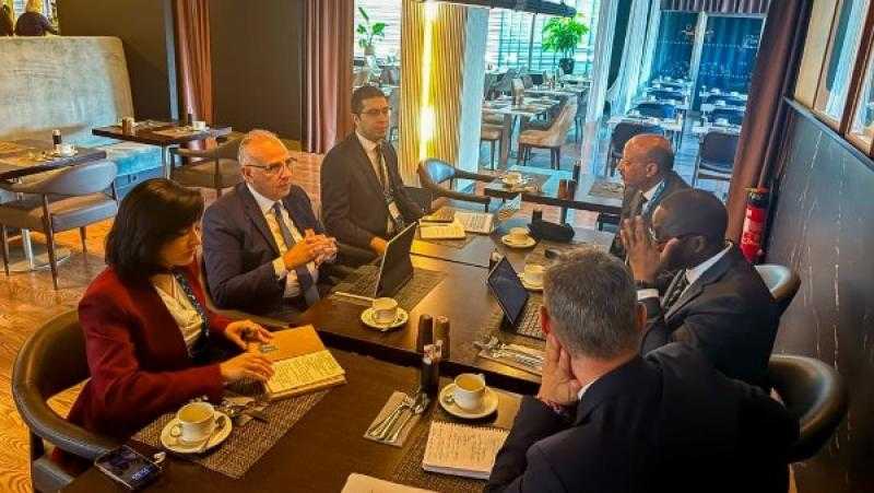ضمن فعاليات الأسبوع العالمى للمياه.. وزير الري يلتقى المدير التنفيذى لمرفق المياه الإفريقي
