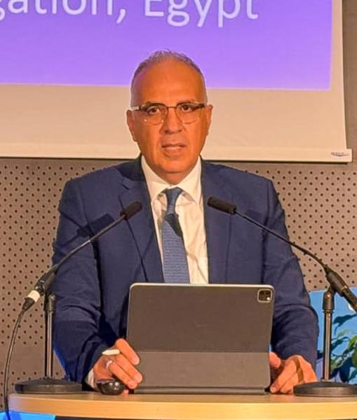 وزير الري يشارك في جلسة ”تعزيز الشراكات لتعبئة التمويل بقطاع المياه” ضمن فعاليات ”الأسبوع العالمي للمياه” في ستكهولم