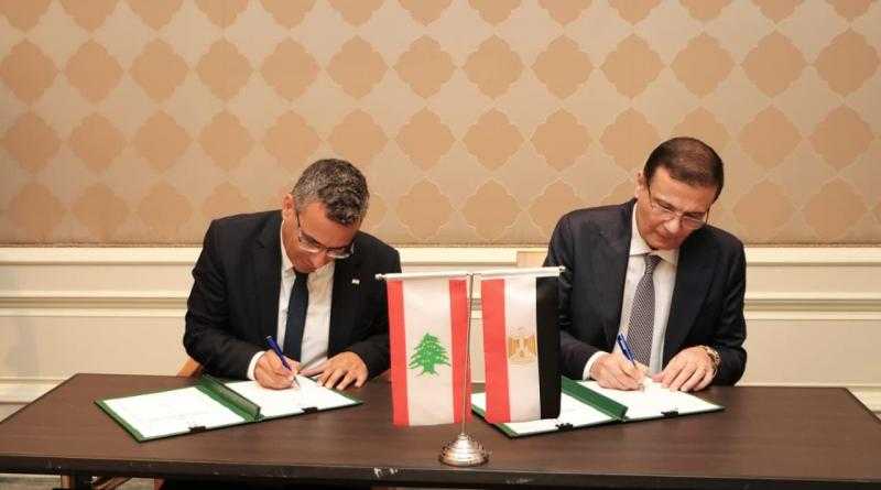 وزيرا الزراعة في مصر ولبنان يختتمان أعمال الدورة الخامسة للجنة الفنية المشتركة بالقاهرة
