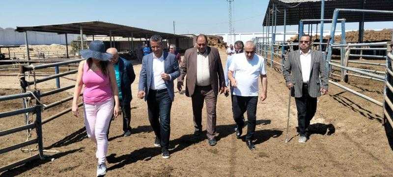 تلبية لدعوة ”علاء فاروق”.. وزير الزراعة اللبناني يتفقد عدد من المشروعات التنموية بالنوبارية والإسكندرية