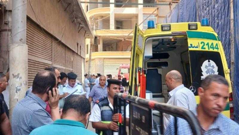 إصابة 3 عمال انهار عليهم جدار منزل في الدقهلية