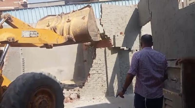 تنفيذ 44 قرار إزالة تعديات على الأراضي الزراعية وأملاك الدولة بالدقهلية