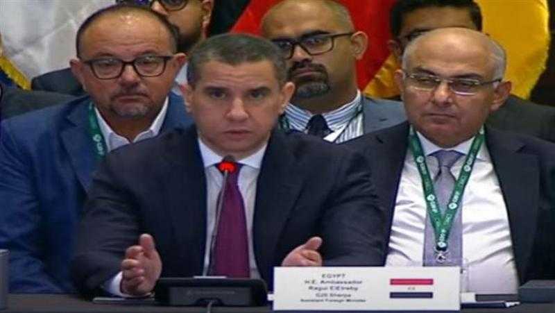 ممثل مصر بمجموعة العشرين: أزمة الغذاء مثلت تحديات كبيرة