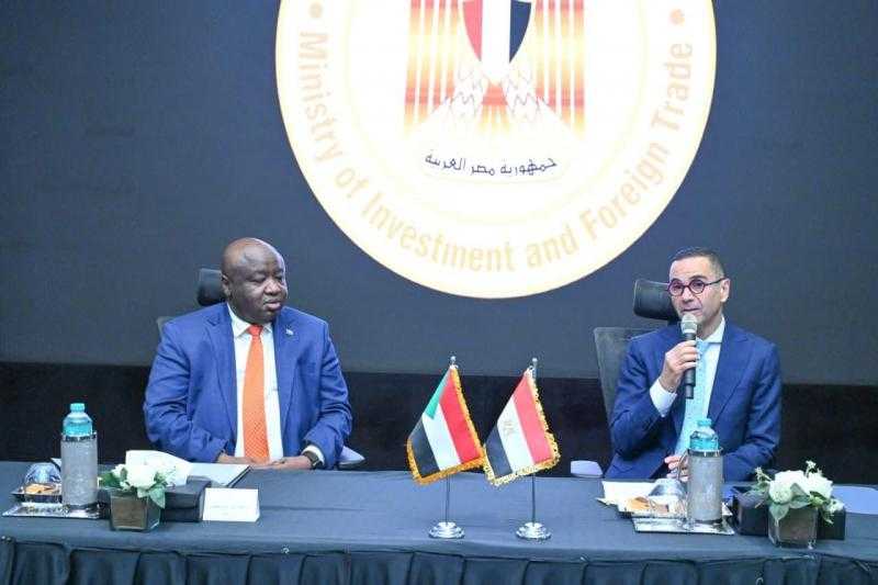 وزير الاستثمار يستقبل وزير المعادن السوداني لتعزيز العلاقات الاقتصادية المشتركة بين البلدين