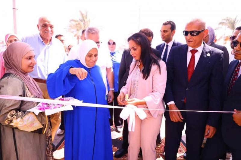 وزيرة التضامن الاجتماعي تفتتح أعمال تطوير دار الهدايا بالإسكندرية