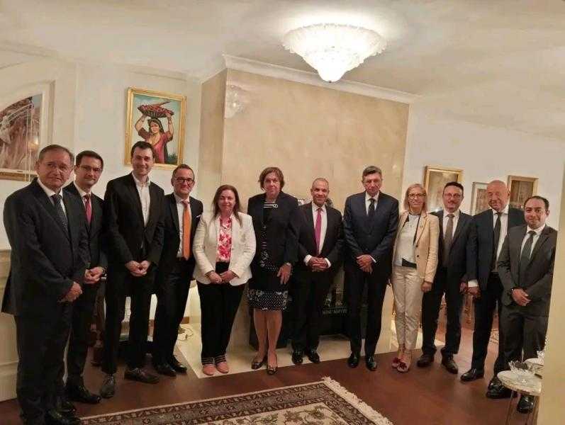 سفارة مصر بسلوفينيا تستضيف لقاء وزير الخارجية مع عدد من المسئولين